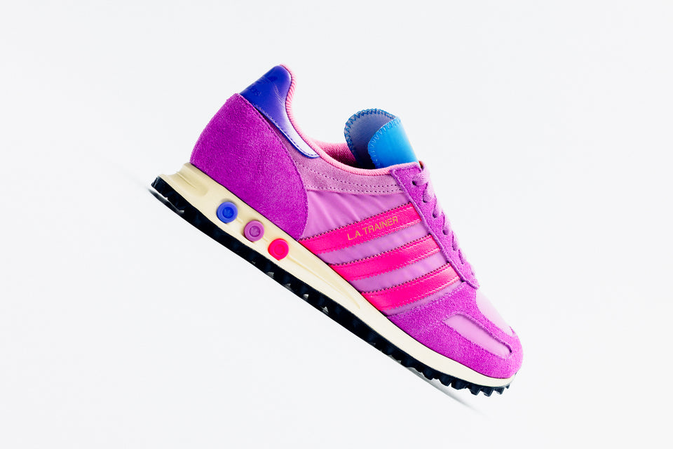 adidas LA Trainer OG "Festival (Semi Pulse Lilac / Shock Pink)" — photo 2