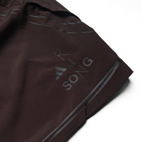 Song for the Mute x Adidas ADI365 Running Shorts - Aurora Coffee