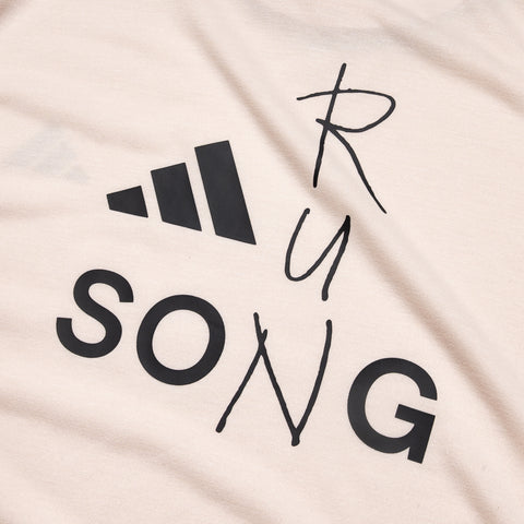 Song for the Mute x Adidas ADI365 Running Tee - Halo Ivory