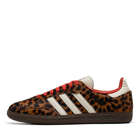 Women's Adidas Samba OG - Core Black/Preloved Red