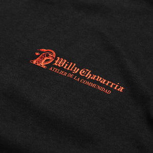 Willy Chavarria x Adidas Atelier Tee - Black