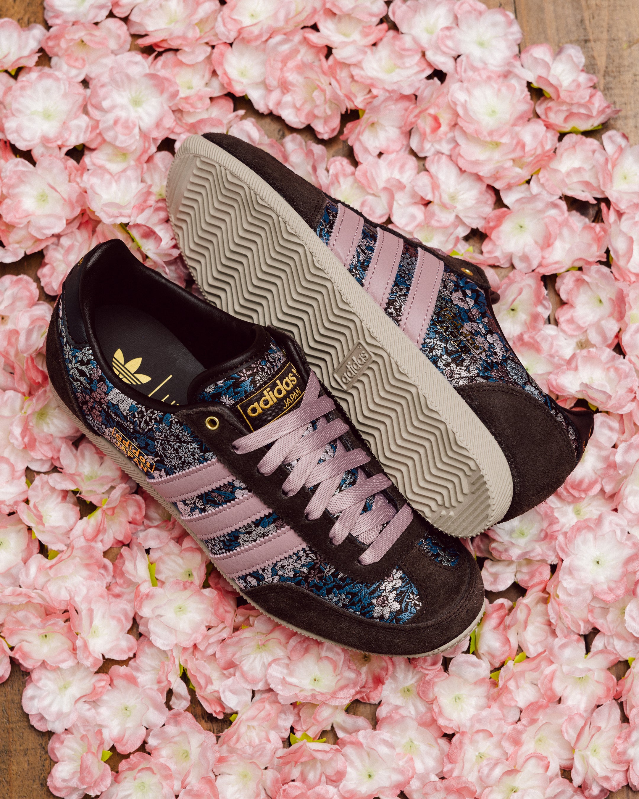 Women's Liberty London x Adidas Japan - Aurora Coffee/Magic Mauve