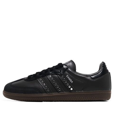 Women's Adidas Samba OG - Core Black/Legend Earth