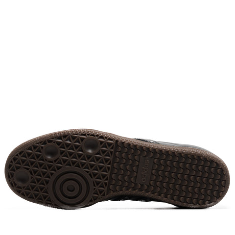 Women's Adidas Samba OG - Core Black/Legend Earth