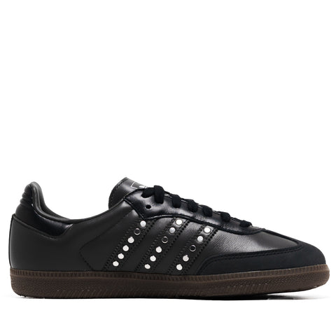 Women's Adidas Samba OG - Core Black/Legend Earth