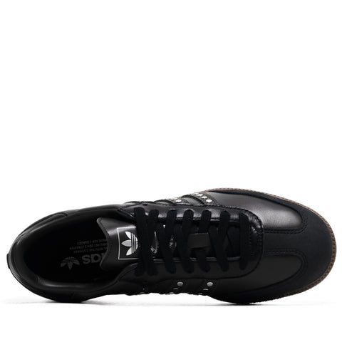 Women's Adidas Samba OG - Core Black/Legend Earth
