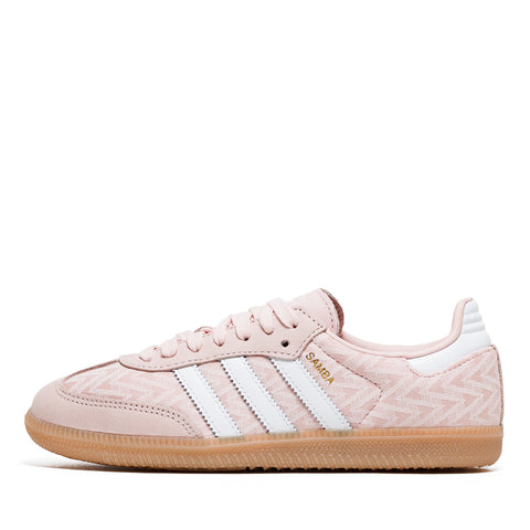 Women's Adidas Samba OG - Sandy Pink/Cloud White