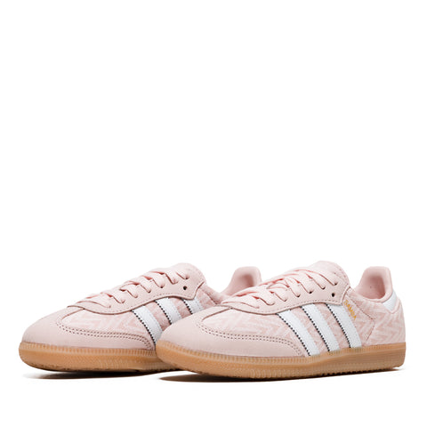 Women's Adidas Samba OG - Sandy Pink/Cloud White