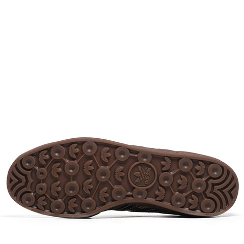 Wales Bonner x Adidas Gazelle Snake - Dark Brown/Wonder White