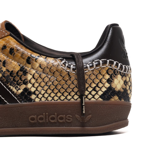 Wales Bonner x Adidas Gazelle Snake - Dark Brown/Wonder White