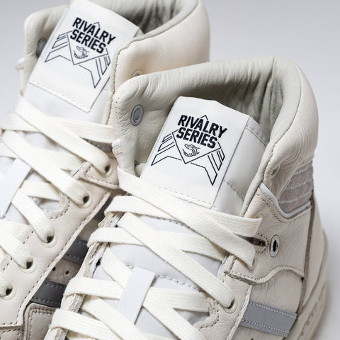 Adidas Rivalry High Consortium - Cream White/Silver Metallic