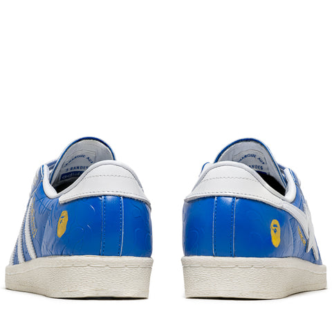 A Bathing Ape x Adidas Superstar Vintage - Blue/Core White