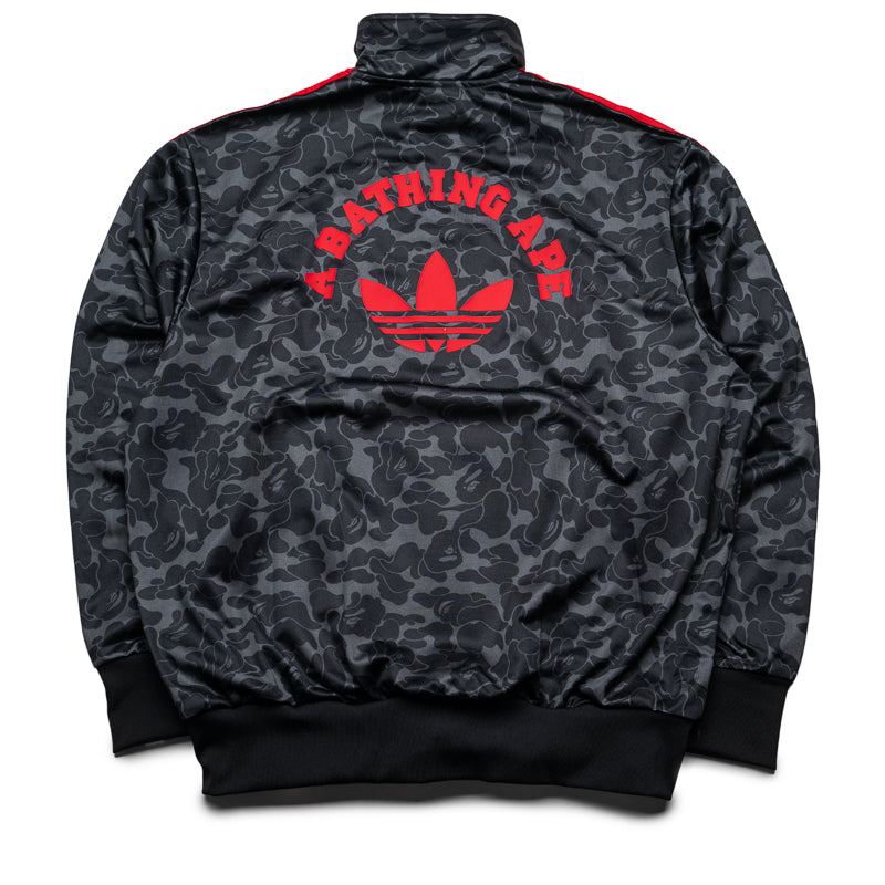 Adidas x BAPE Firebird Black Track Jacket – Puffer Reds