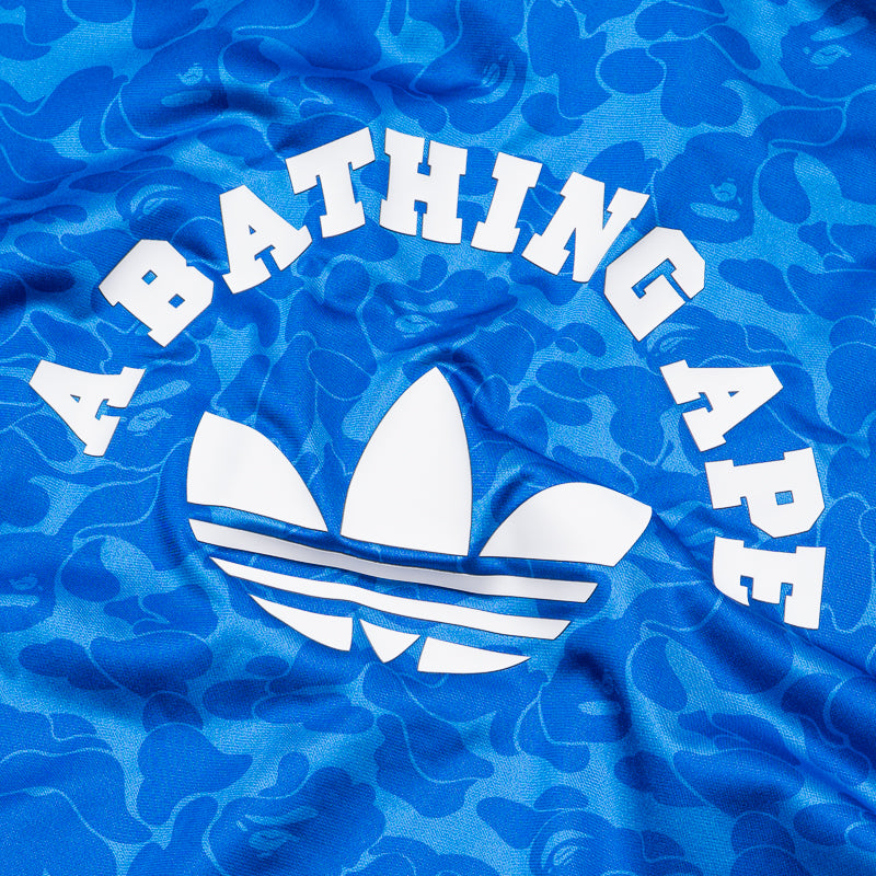 adidas BAPE Firebird Track Top - Blue | Free Shipping with