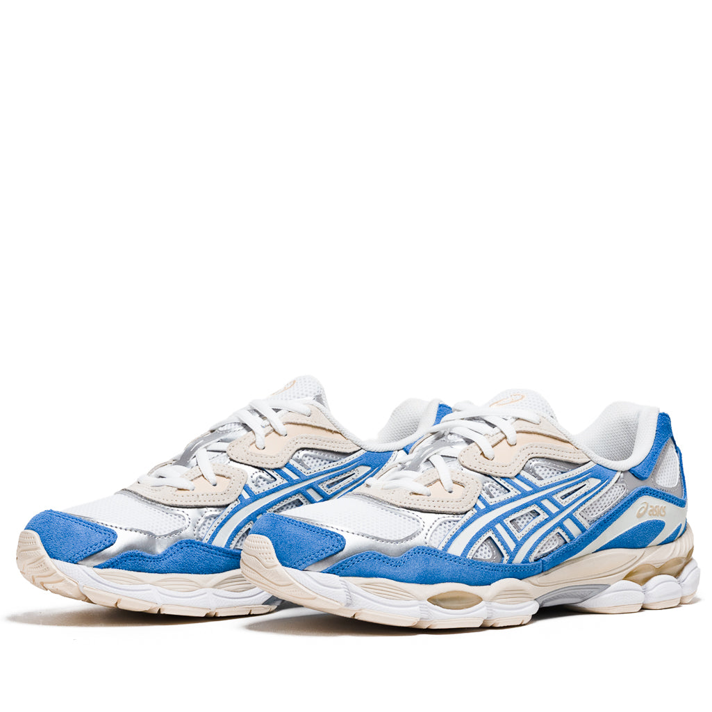 ワタルASICS GEL-NYC ホワイト ブルー Sneaker Politics