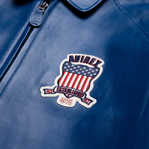 Avirex Icon Jacket - Mazarine Blue
