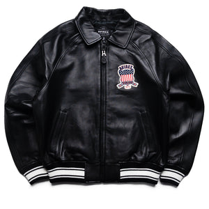 Avirex Icon Jacket - Jet Black
