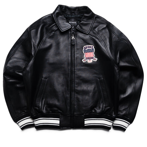Avirex Icon Jacket - Jet Black