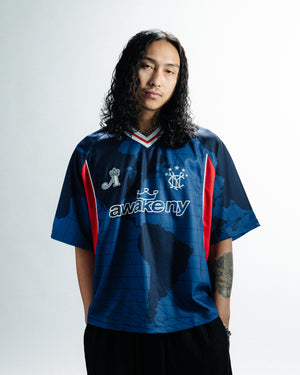 Awake NY Mundial Crown Jersey - Blue