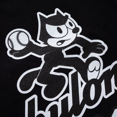 Felix The Cat x Babylon Play Ball L/S Tee - Black