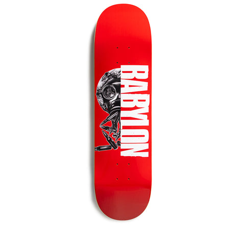 Babylon Gas Mask Skate Deck - Red
