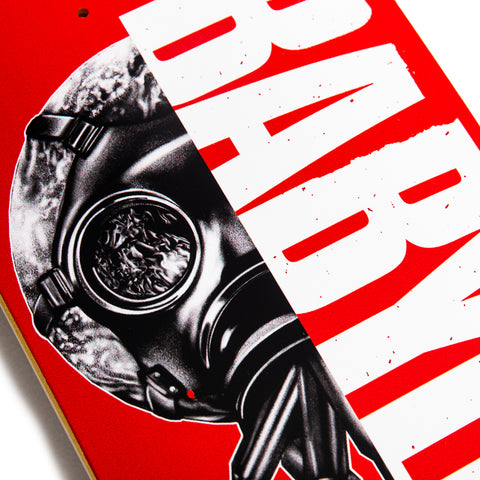 Babylon Gas Mask Skate Deck - Red