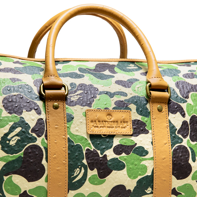 【A・BATHING APE】ABC CAMO BOSTON BAG Sneaker Politics