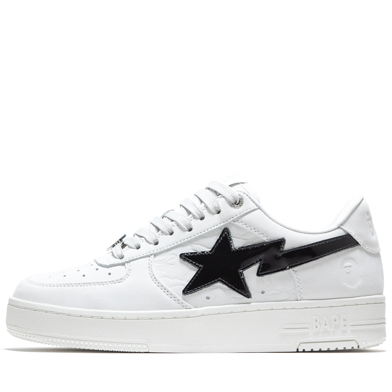 A BATHING APE BAPE STA ホワイト/ブラック Sneaker Politics