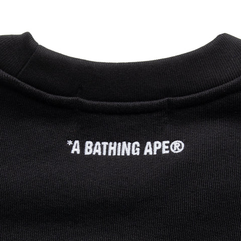 A Bathing Ape Art Camo By Bathing Ape Crewneck - Black