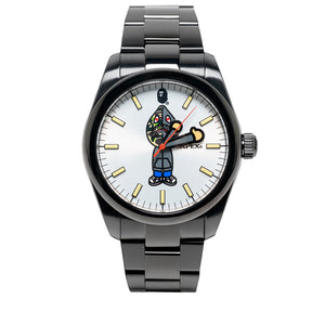 A Bathing Ape Type 7 Bapex Shark Seijin - Black