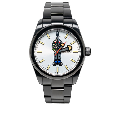 A Bathing Ape Type 7 Bapex Shark Seijin - Black