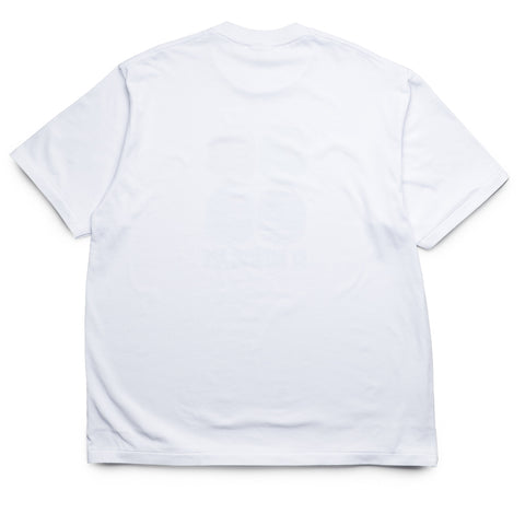 A Bathing Ape Multi Ape Head By Bathing Ape Tee - White