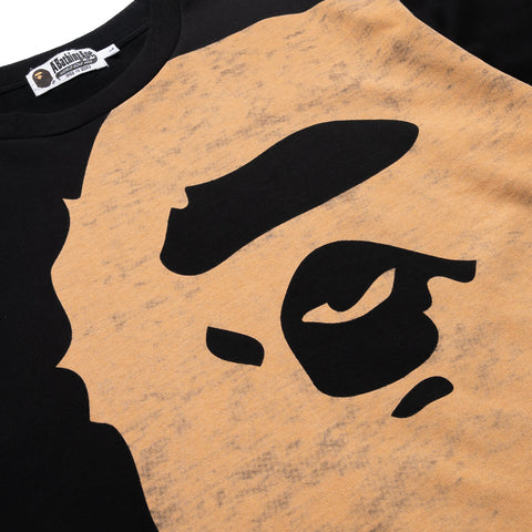 A Bathing Ape Bleached Big Ape Head Tee - Black