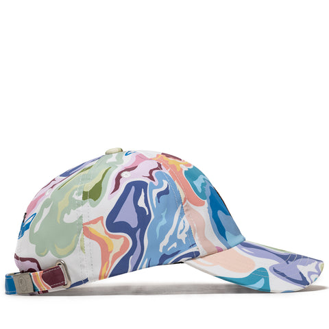 A Bathing Ape Art Camo One Point Panel Strapback - White