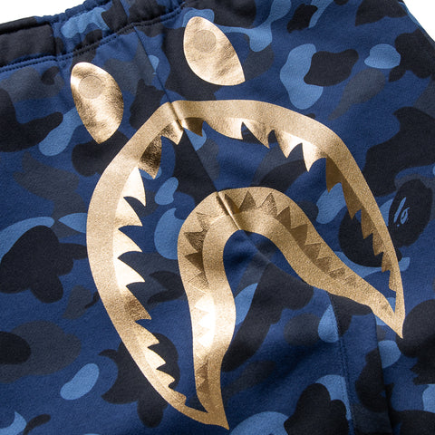 A Bathing Ape Color Camo Shark Sweatpant - Navy