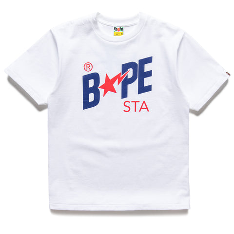 A Bathing Ape Colors Bape Sta Tee - White