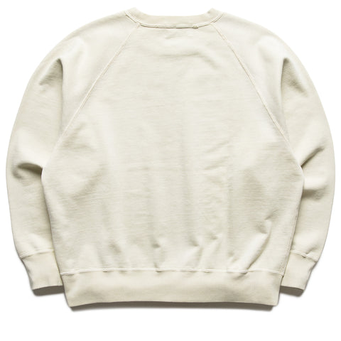 A Bathing Ape Destroy Washed Effect Crewneck - Ivory