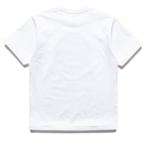 A Bathing Ape Embroidery Style Souvenir Logo Tee - White