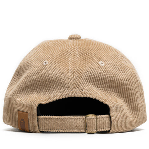 A Bathing Ape Ape Head Corduroy Strapback - Beige