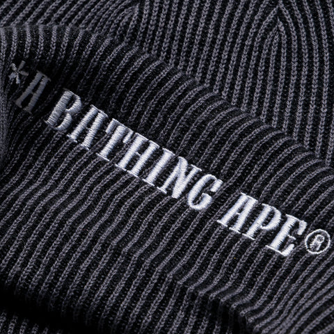 A Bathing Ape Knit Beanie - Black