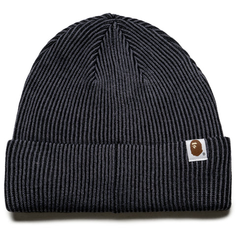 A Bathing Ape Knit Beanie - Black