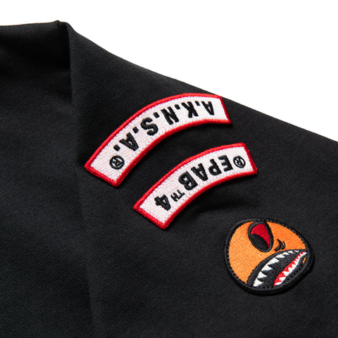 Kazuki Kuraishi x A Bathing Ape Multi Patch Military Tee - Black
