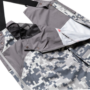 Kazuki Kuraishi x A Bathing Ape Pixelate Camo Shark 3 Layer Overalls - Charcoal