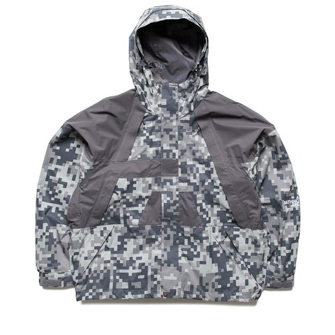 Kazuki Kuraishi x A Bathing Ape Pixelate Camo Snowboard 2-Layer Jacket - Charcoal