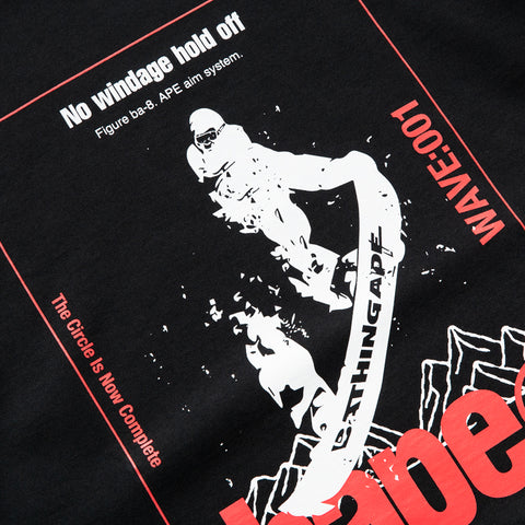 Kazuki Kuraishi x A Bathing Ape Skate Tee - Black
