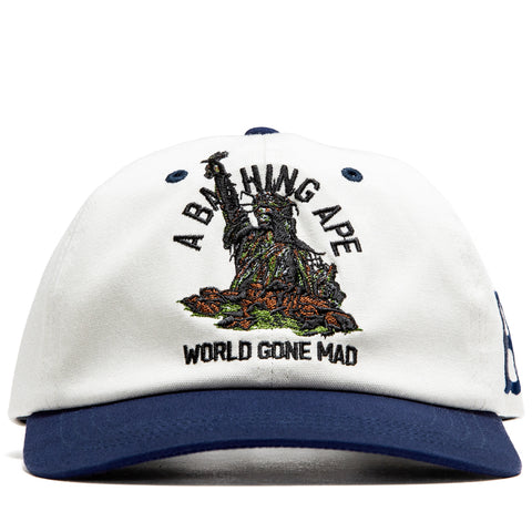 A Bathing Ape Statue Of Liberty Strapback - Navy