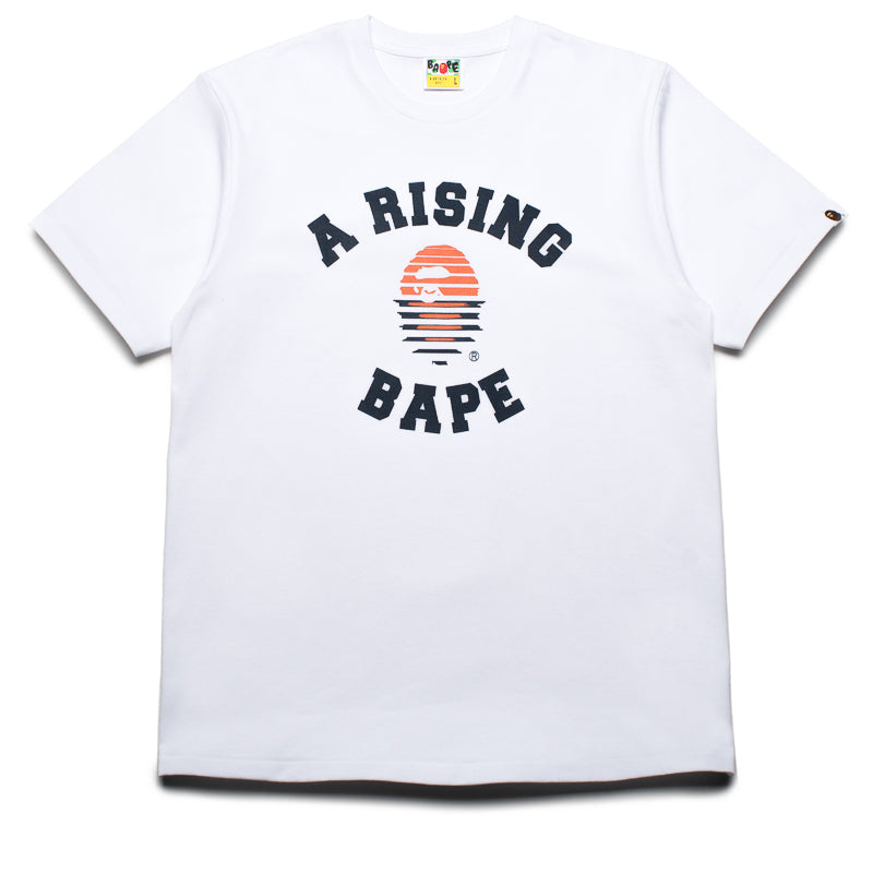 Bape logo rib tee best sale