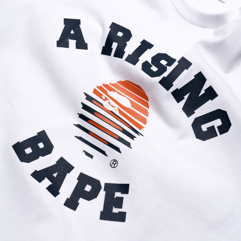 A Bathing Ape A Rising Bape Tee - White