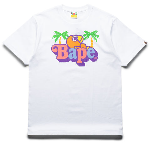 A Bathing Ape Colors Milo On Bape Summer Tee - White