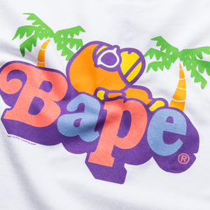 A Bathing Ape Colors Milo On Bape Summer Tee - White